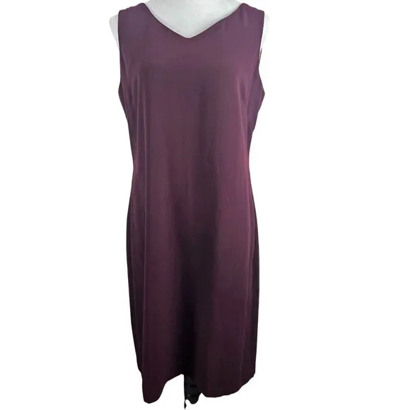 Danny & Nicole | Dresses | Danny Nicloe Womens Size 2 Sleeveless Burgundy Dress Vneck Church Business | Poshmark Danny & Nicole | Dresses | Danny Nicloe Womens Size 2 Sleeveless Burgundy Dress Vneck Church Business | Poshmark